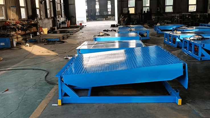 Pit-Mounted Dock Leveler with Flush Mount Design for Space Saving