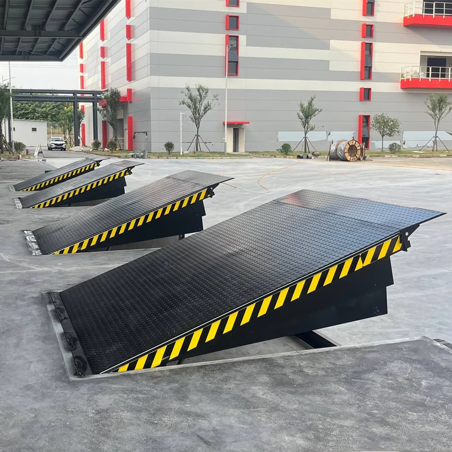 Electric Stationary Fixed Pit Hydraulic Loading Container Dock Equipment for Warehouse