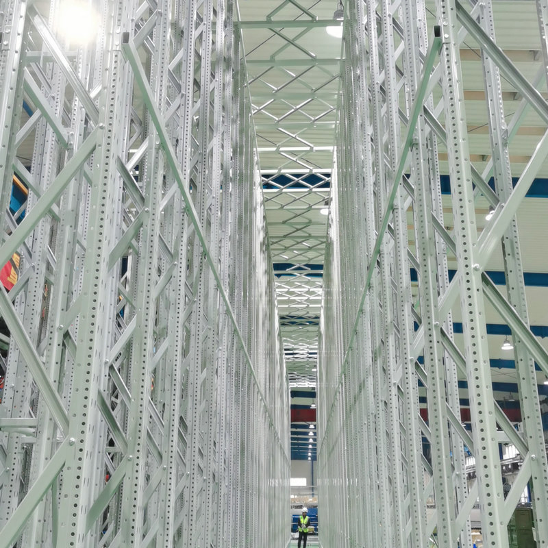 Innovative Steel Hy-Asrs-4 Inventory Control System in Royal Blue and Automated Storage and Retrieval System