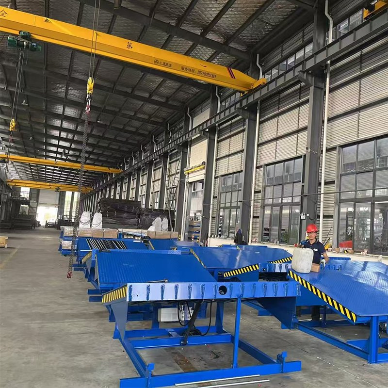 Pit Mounted Hydraulic Dock Leveler with Anti Slip Platform for Safe Loading Docks