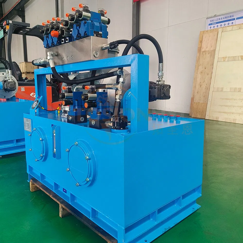 Tosion Custom 350L 10 MPa 11kw Explosion-Proof Overhead Crane Power Unit Hydraulic Station System