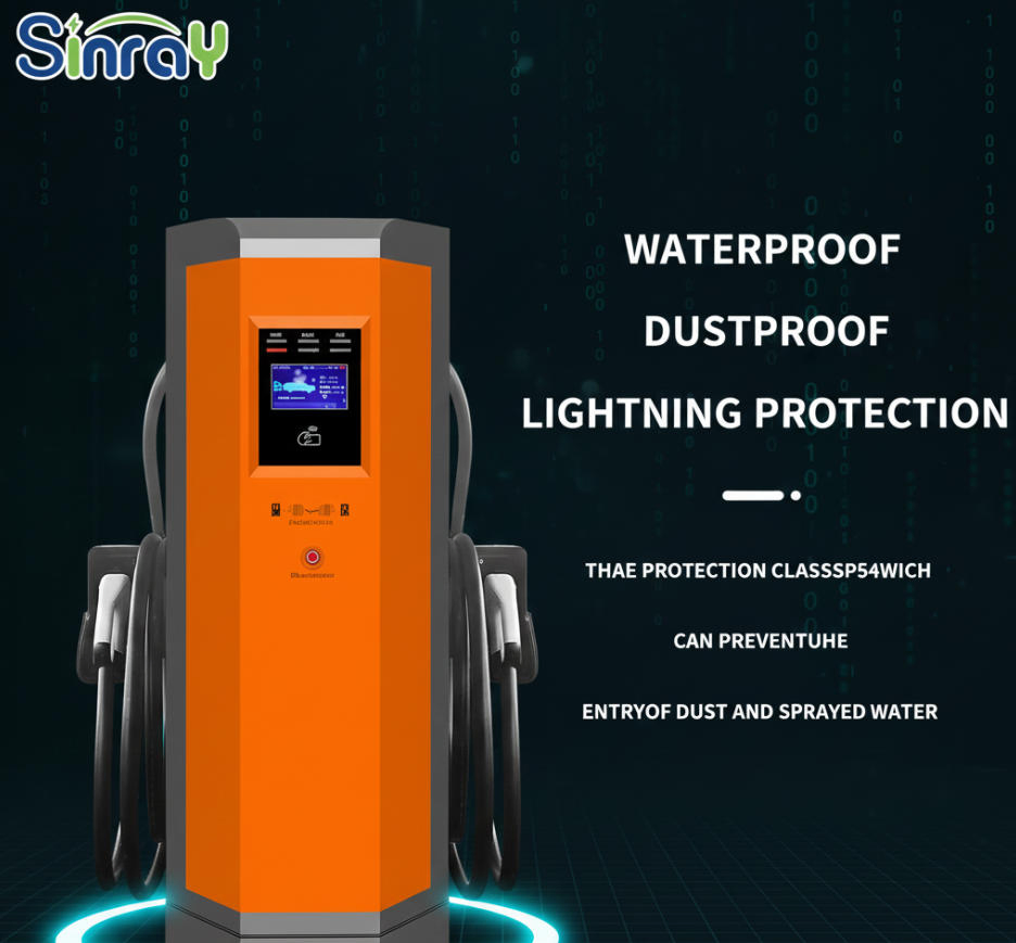 K062 Dual Front Charging Gun DC Charging Station High-Efficiency Electric Vehicle Fast Charging Solution