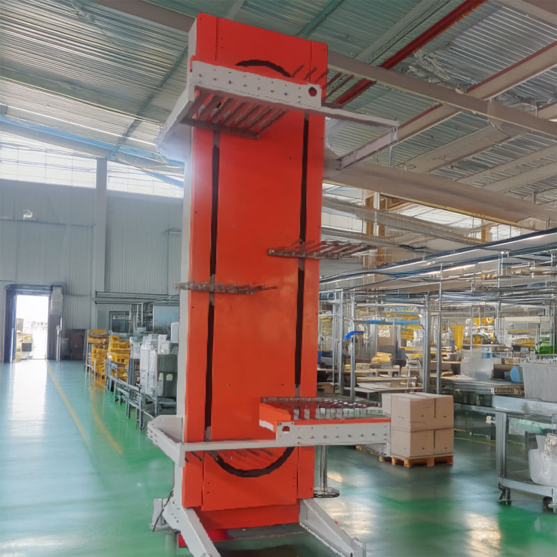Smart Fork Type Material Handling System with PLC Control
