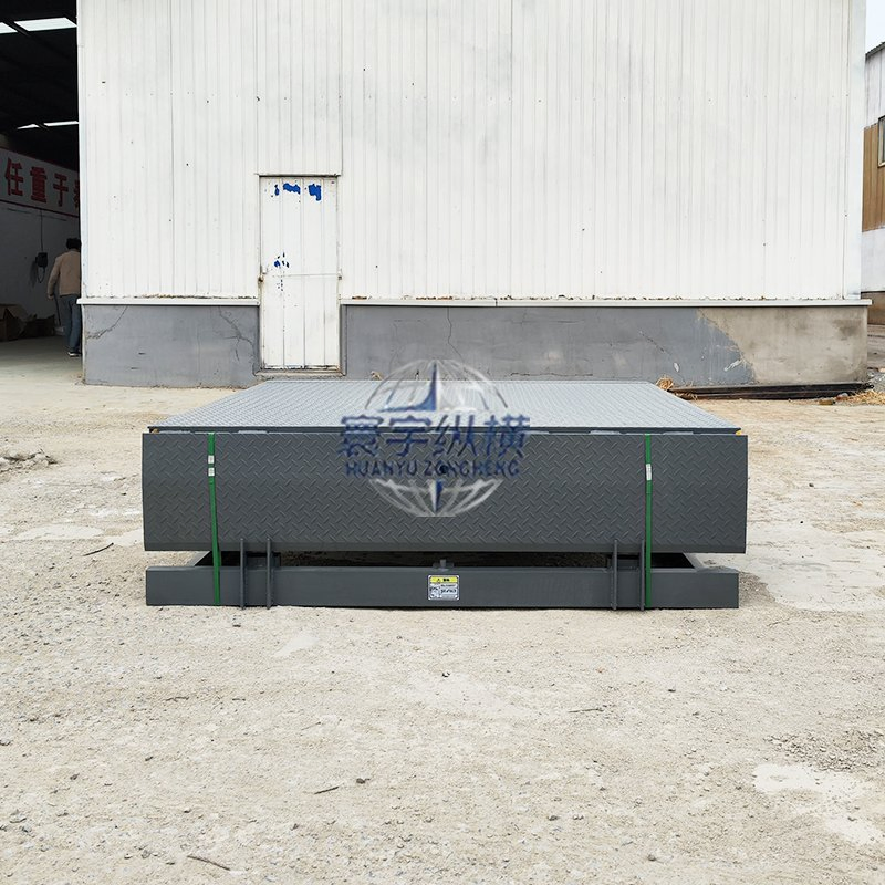 Load 6t 8t 10t 12t 15t Fixed Hydraulic Dock Leveler 300mm Height Industrial Loading Unloading Lifting Platform Equipment