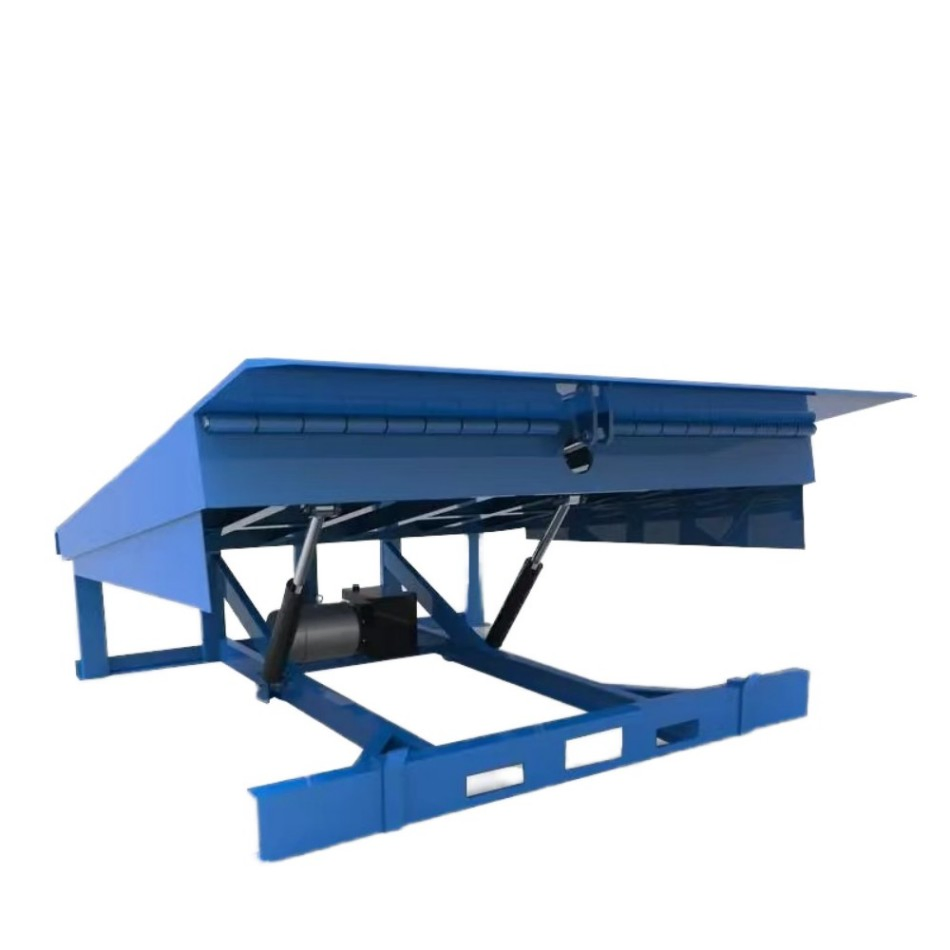 Hydraulic Lift Stationary Mechanical Dock Lever Ramp Fixed Truck Dock Leveler Boarding Bridge Yard Loading Ramp