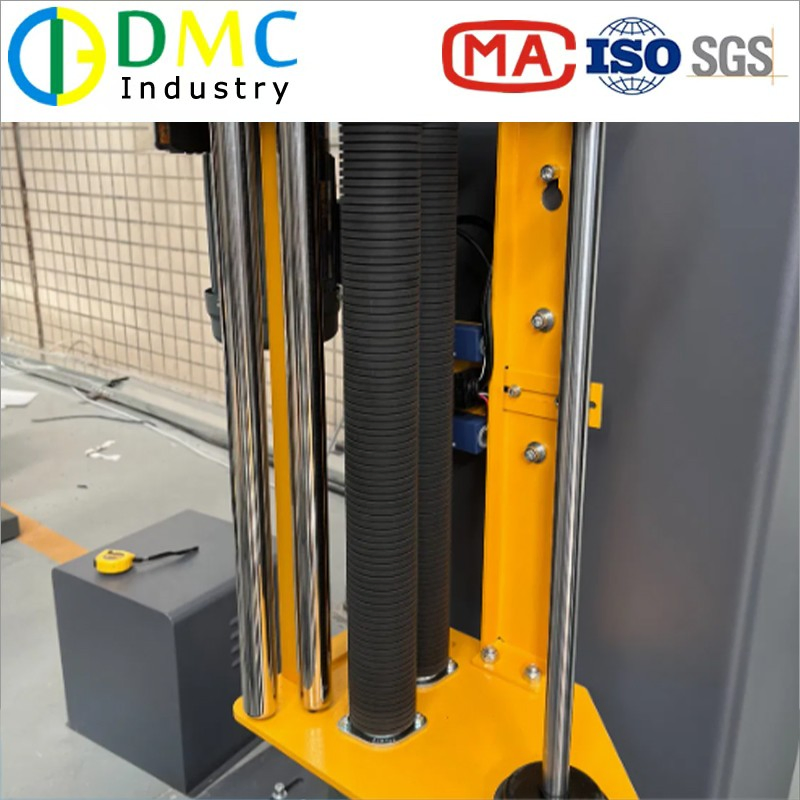 Automatic Pallet Stretch Wrapper with Film Cutting. Intelligent Film Cutting System for Efficient Wrapping