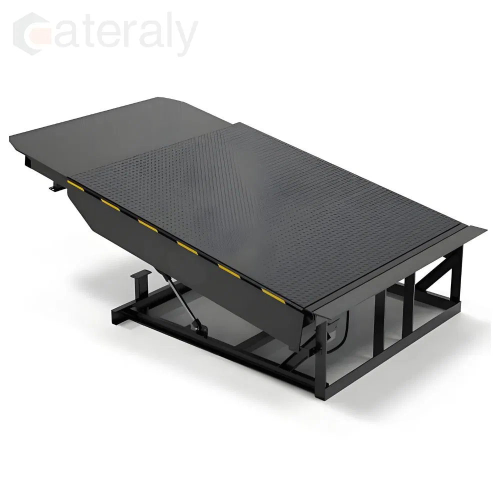 Manual Hydraulic Ramp System for Telescopic Warehouse Loading Solutions with Hardware Direct Factory Wholesale