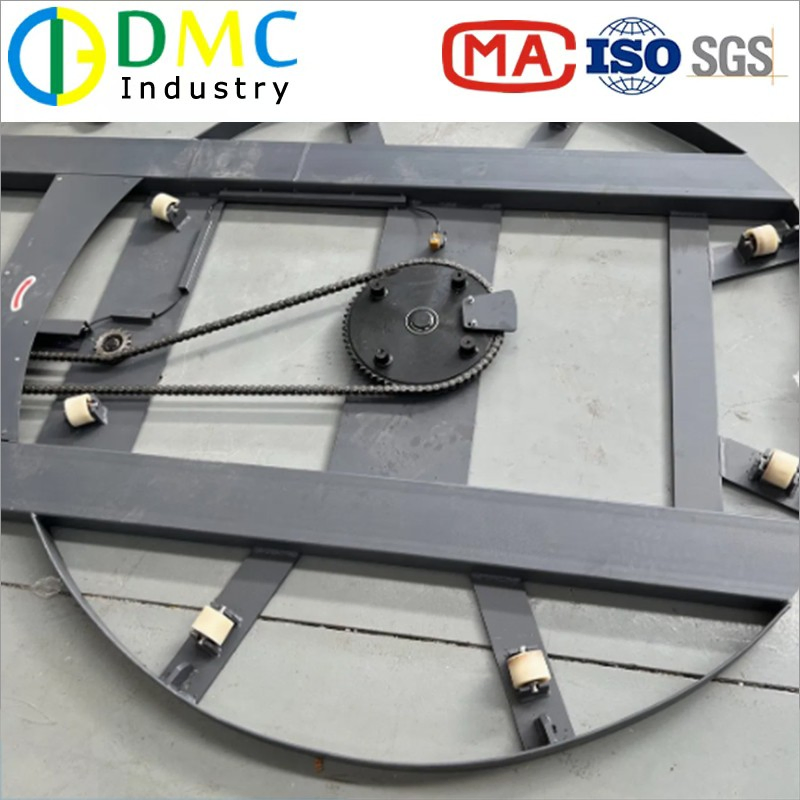 Automatic Pallet Stretch Wrapper with Film Cutting. Intelligent Film Cutting System for Efficient Wrapping