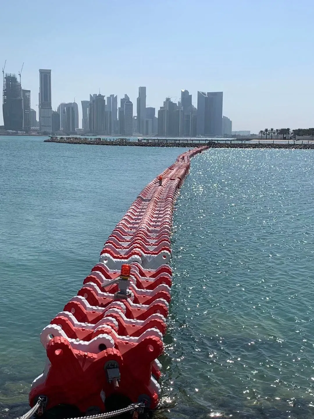 HDPE Floating Breakwater System for Sea