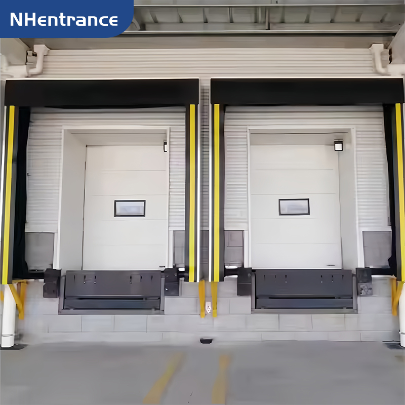 Manual Dock Leveling Ramp with Mechanical Spring System Pit Mounted Dock Leveler for Truck Loading