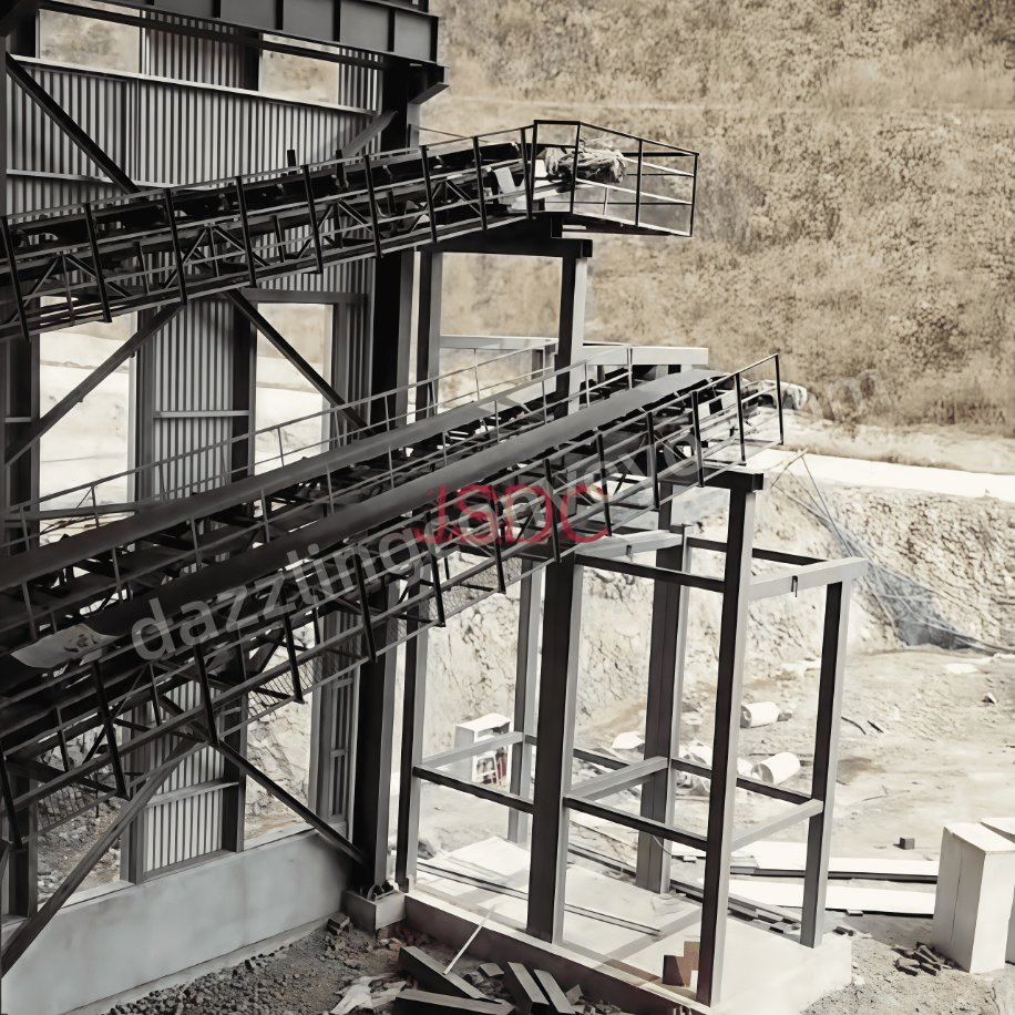 Robust Overland Conveyor System for Quarry and Mining Operations