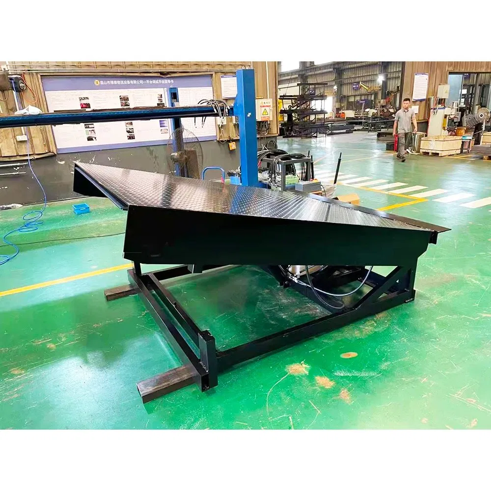Manual Automatic Stationary Yard Ramp Fixed Loading Platform Hydraulic Dock Leveler Lifting Equipment
