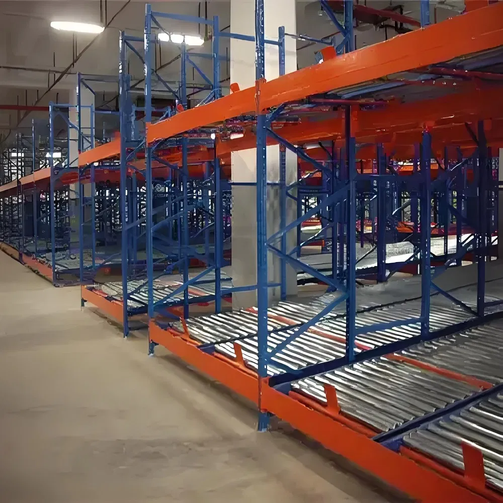 Warehouse Storage Gravity Pallet Roller Flow Rack System