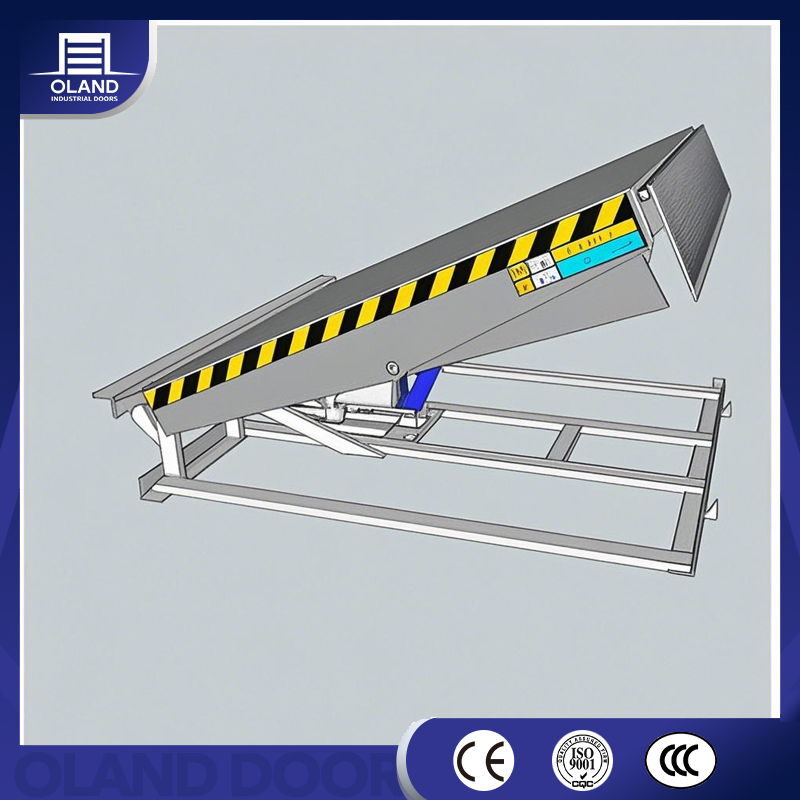 Precision with Pit-Mounted Ramp Technology Control Hydraulic Dock Leveler Logistics Centers