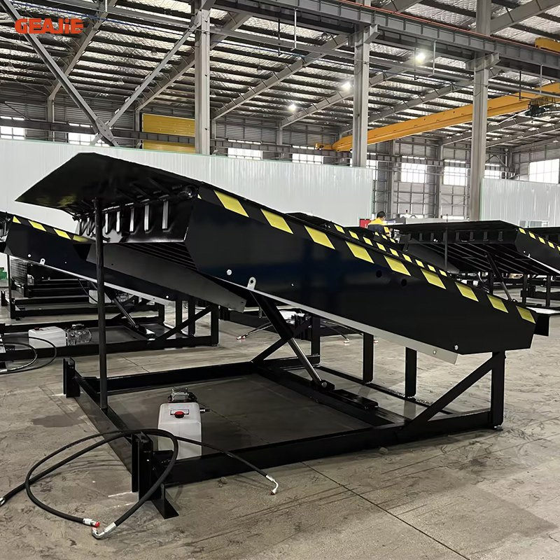 CE Certified Pit Mounted Electric Hydraulic Dock Leveler Container Loading Bay Platform