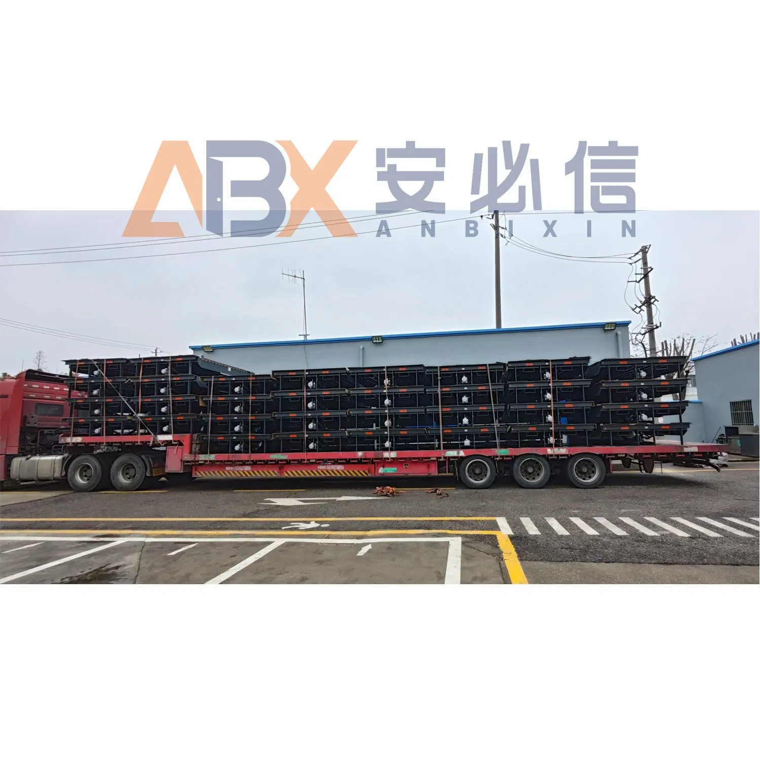 Durable Warehouse Pit Mounted Dock Leveler for Freight Loading Trucks