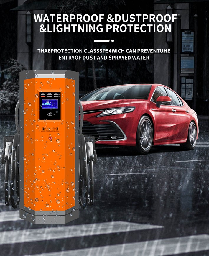 K062 Dual Front Charging Gun DC Charging Station High-Efficiency Electric Vehicle Fast Charging Solution