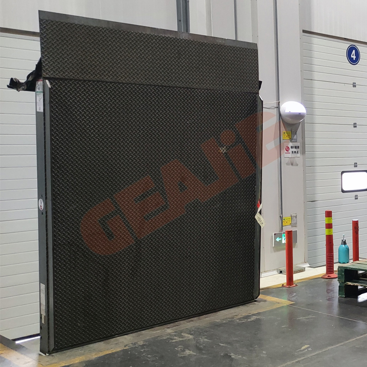 Truck Loading Platform Vertical Storing Warehouse Unloading Dock Leveler