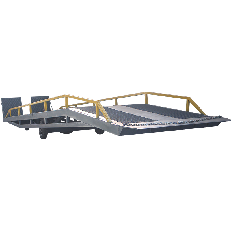 8-12t Adjustable Height Mobile Dock Ramp