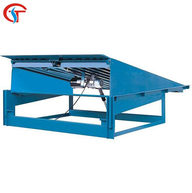 Shuotian Factory Heavy Duty Hydraulic Loading Container Lifting Table Stationary Mechanical Hinged Lip Hydraulic Dock Levelers