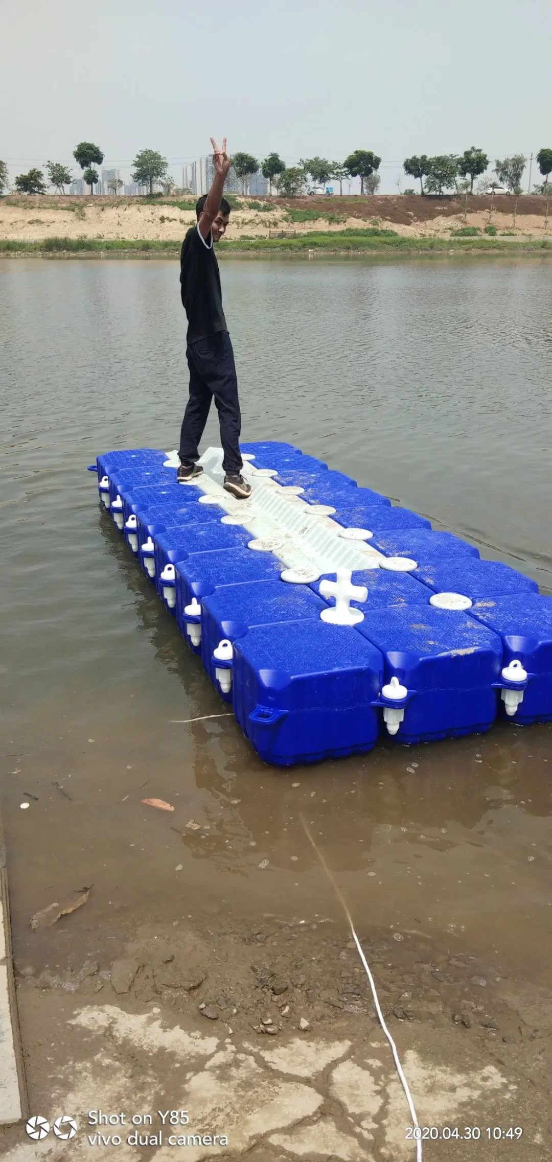 Plastic Floating Pontoon Dock System for Jetty and Marine