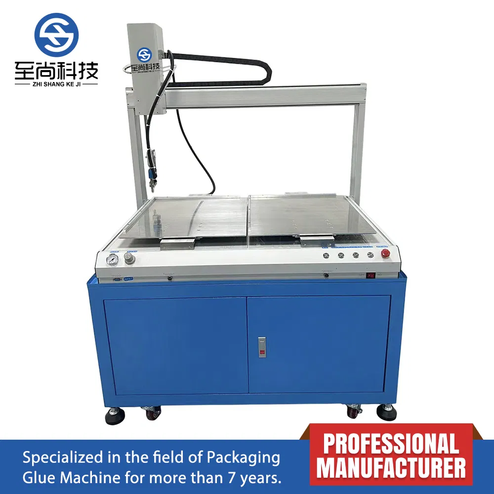 Four-Axis Double- Station Glue Dispensing Solution for Enhanced Packaging Efficiency