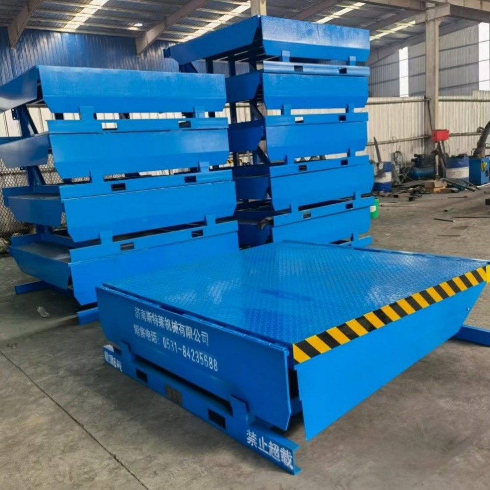 Hydraulic Dock Leveler Most Popular 800kg Heavy Type Fixed Warehouse Used Loading Ramps Plates Boards Dock Ramp Yard