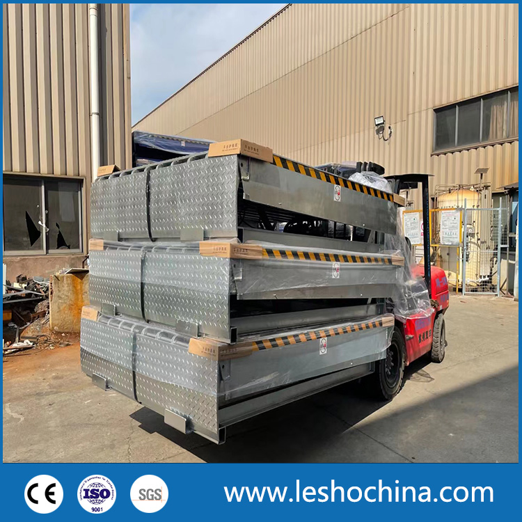 Mechanical Manual Stationary Fixed Loading Dock Leveler for Loading Bays of Logistics Warehouse