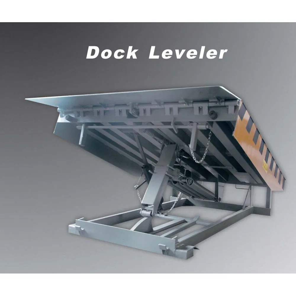 Mobile Container Swinging Lip Car Lift Platform Loading Dock Ramp Forklift Leveler Warehouse Equipment