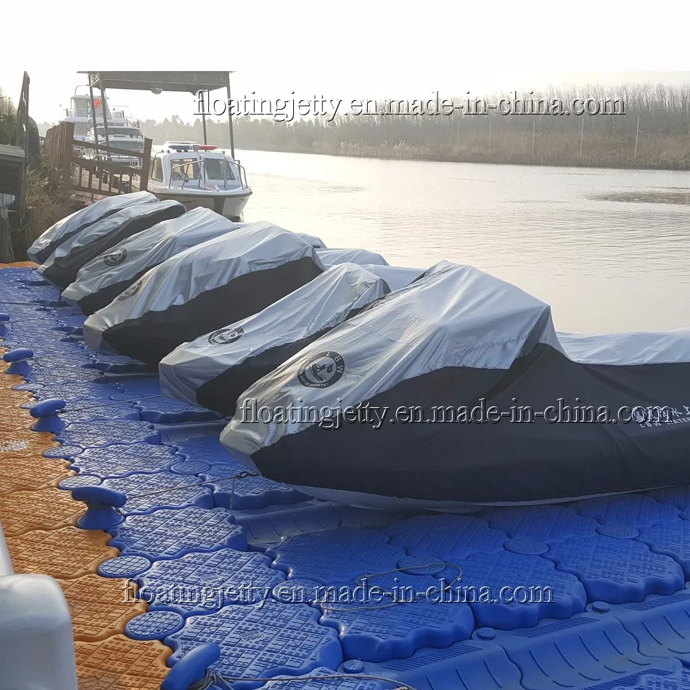 HDPE Floating Pontoon Bridge Cubes Plastic Modular Platform System for Boat Jetski Jetty