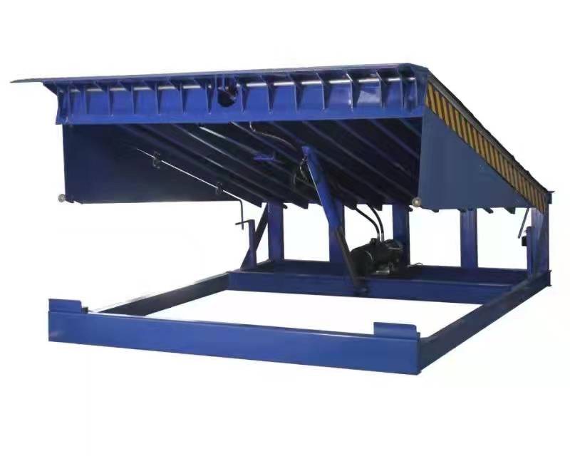 Electric Mechanical Boxed up Hydraulic Cylinder Telescoping Dock Leveler Garage Warehouse Ramp Equipment for Loading Bay