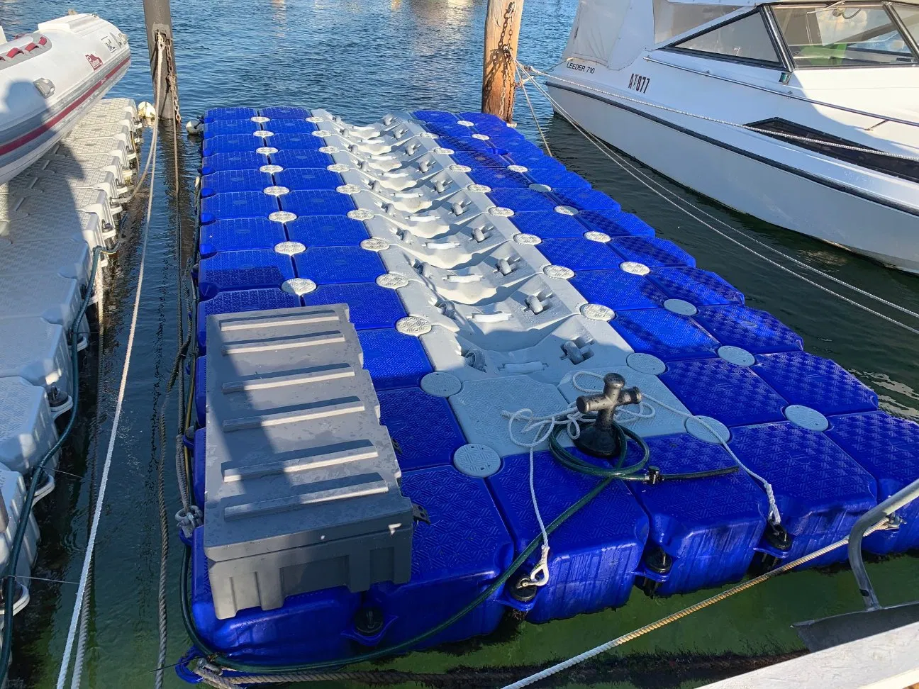 Boat Dry Docking Systems with U Shape Cubes