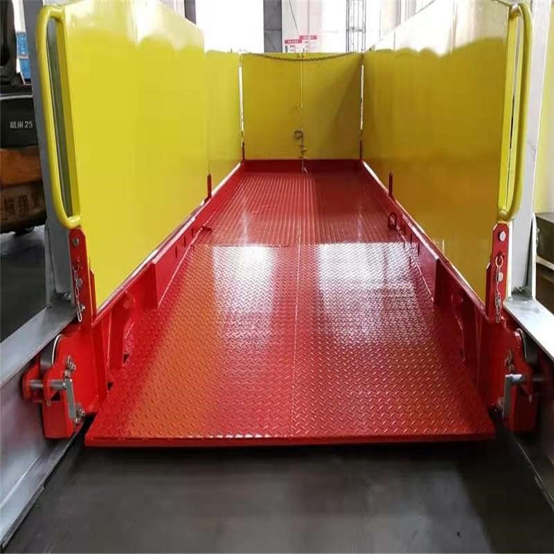 Retractable Load and Unload Loading Dock Platform