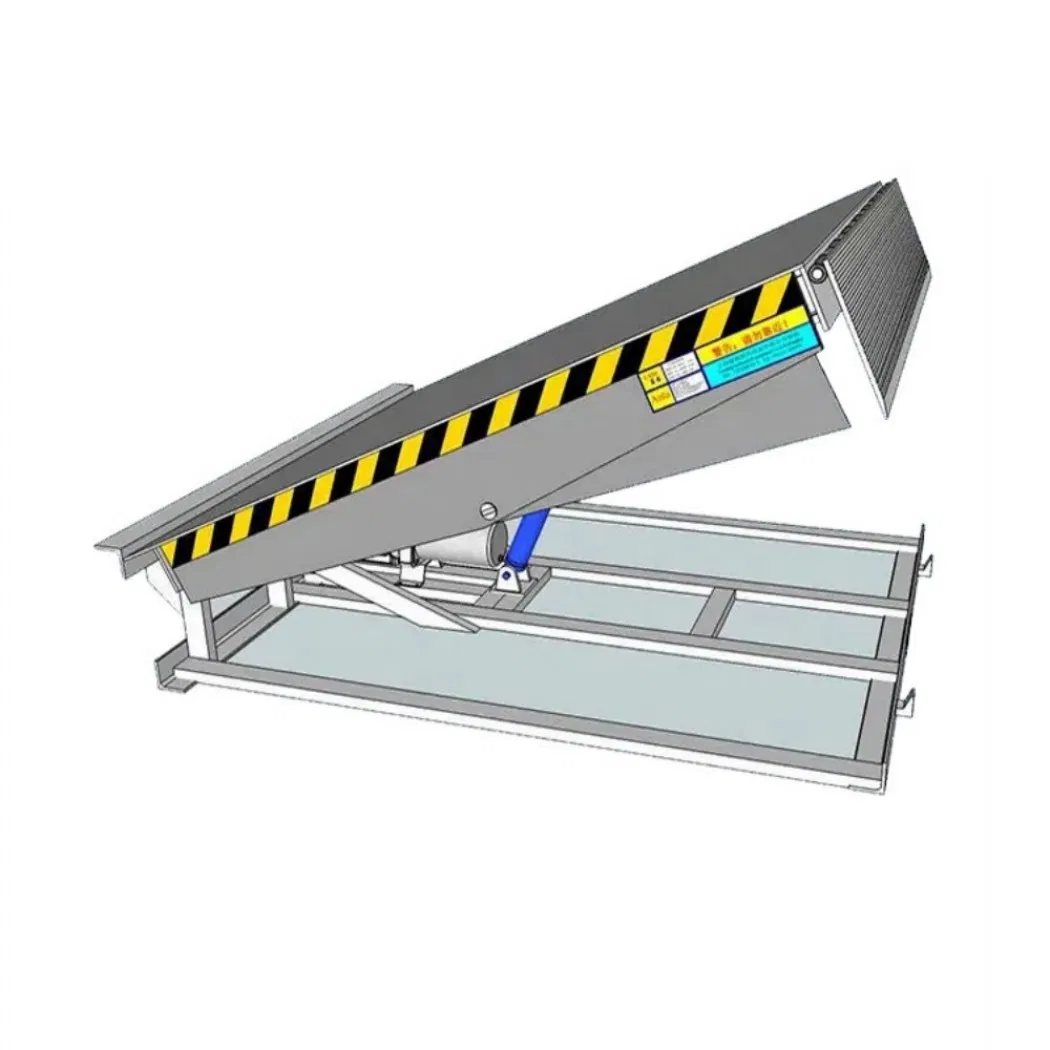 Fixed Type Hydraulic Container Load Dock Ramp 8ton 10ton 12ton Dock Electric Leveler Lift