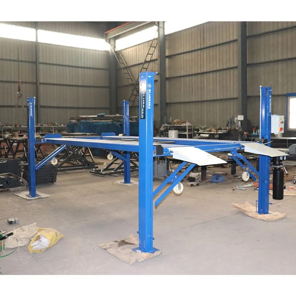 Hydraulic Cylinder Slider Four Post Car Parking Garage Parking System