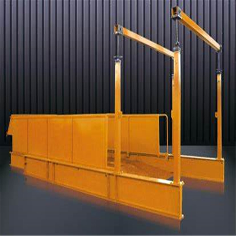 Retractable Work Platform for Load and Unload for Loading Docks