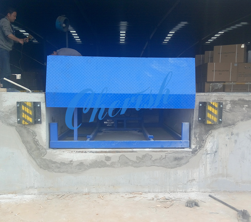 Heavy Duty Mobile Hydraulic Loading Dock System for Container Dock Leveler Applications