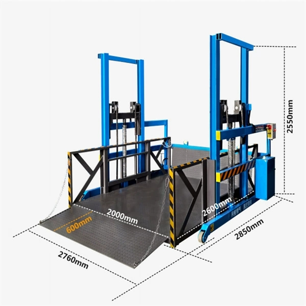 Mobile Loading Dock for Logistics Goods Platform Elevator