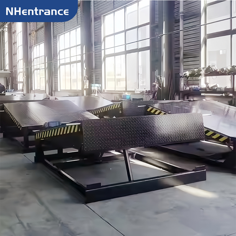 Smart Control Mobile Hydraulic Dock Leveler with Safety Features Adjustable Lip Extension and Smooth Hydraulic System