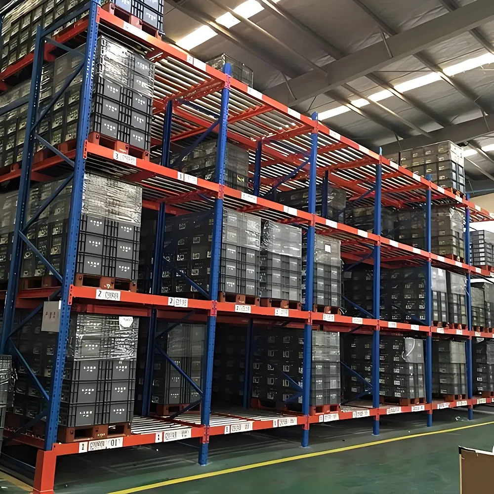 Warehouse Storage Gravity Pallet Roller Flow Rack System