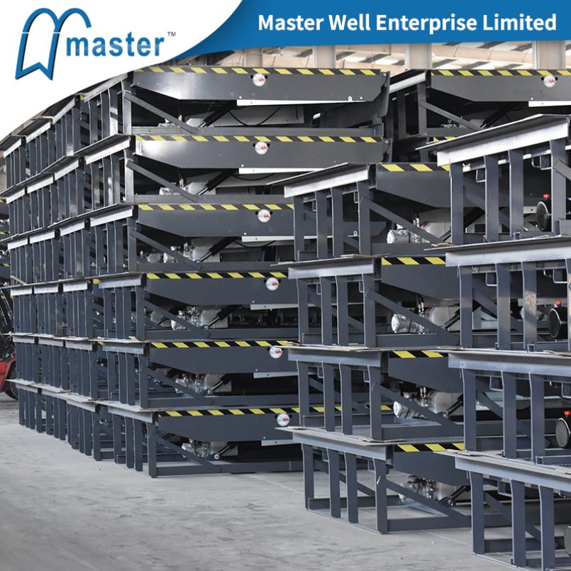 Electric Telescopic Lip Container Hydraulic Vertical Storing Dock Leveler