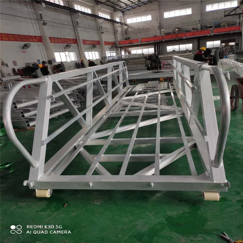 Marina Gangway Walkway Bridge with Handrail Aluminum Gangway