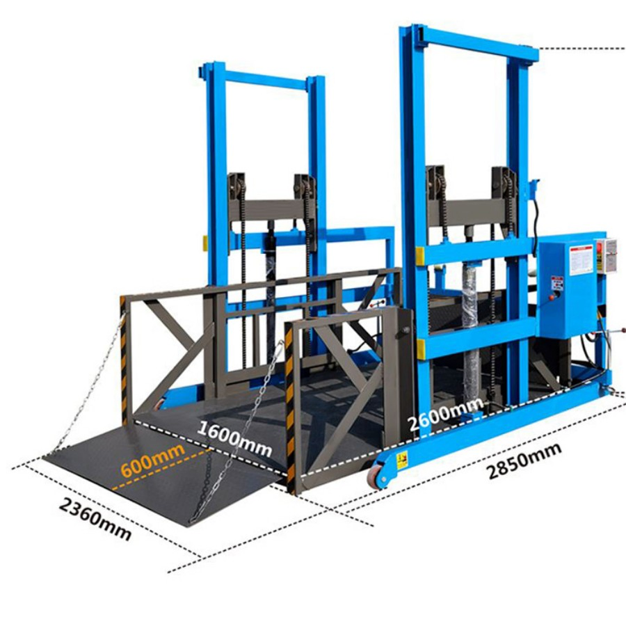 Mobile Loading Hydraulic Dock Lift Container Loading Vehicle Lift Platform