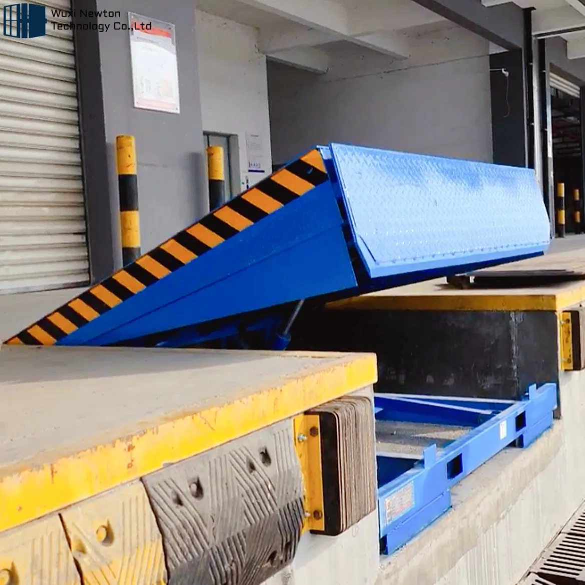 Best Selling 6-Ton 8-Ton Automatic Stationary Edge of Dock Leveler for Logistics