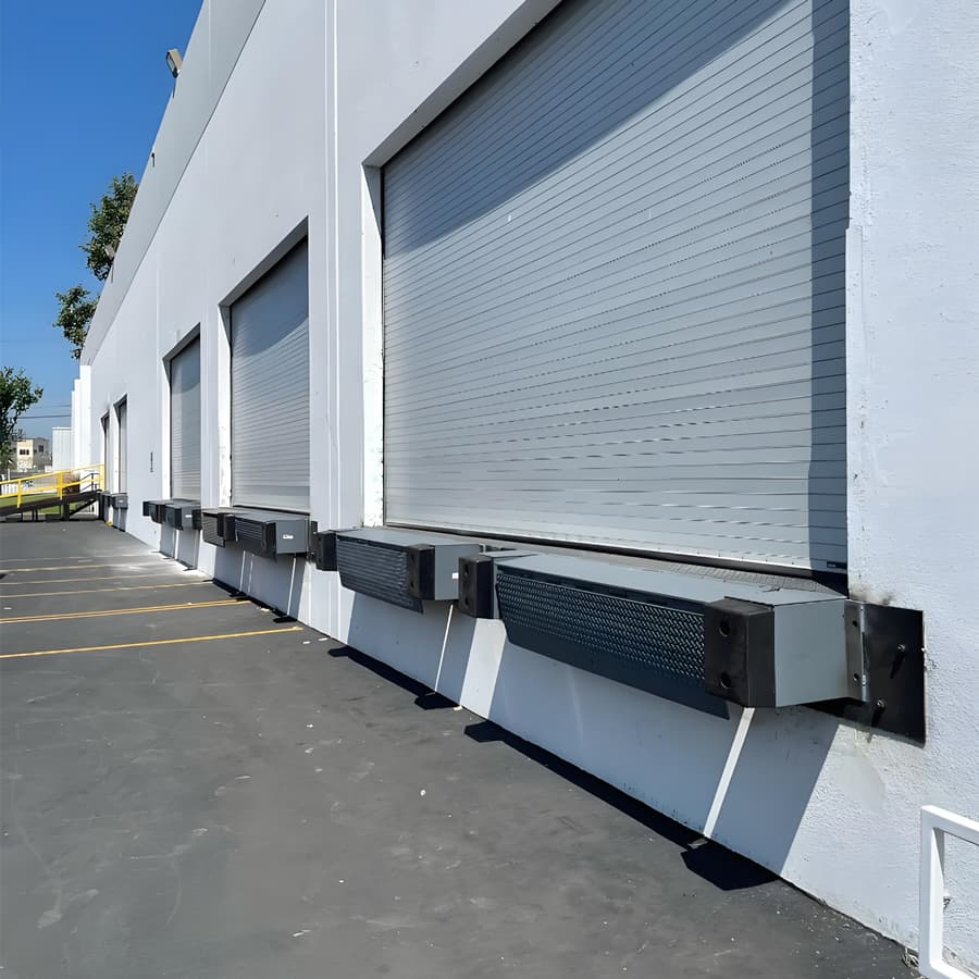 Stationary Fixed Mechanical Edge Dock Leveler for Loading Bay in Warehouse