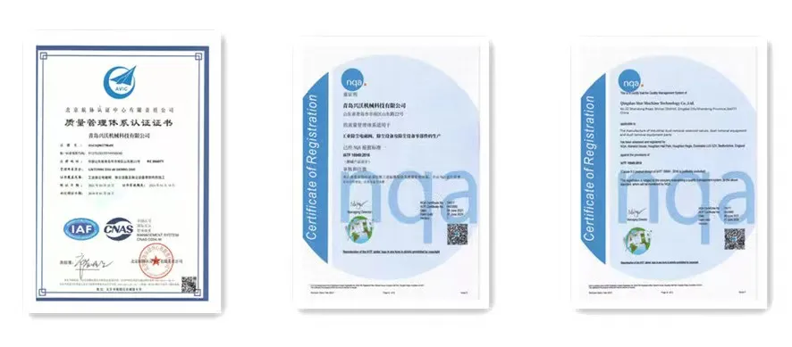 Quality Certificates