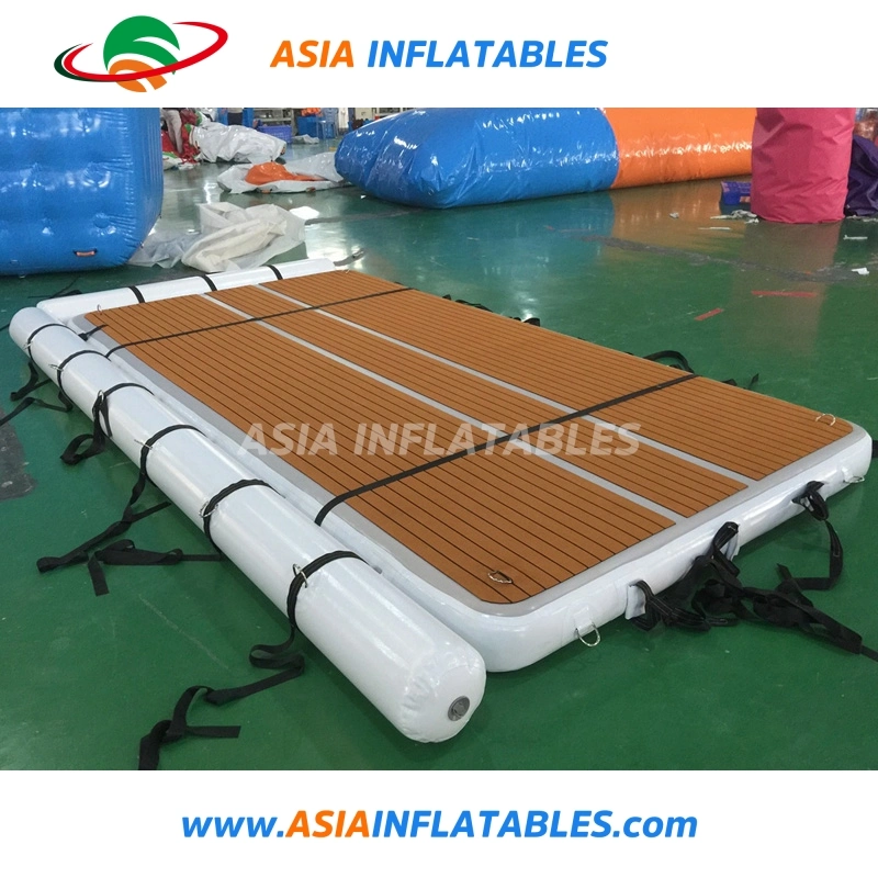 Water Play Equipment Jetski Yacht Inflatable Water Floating Fishing Platform