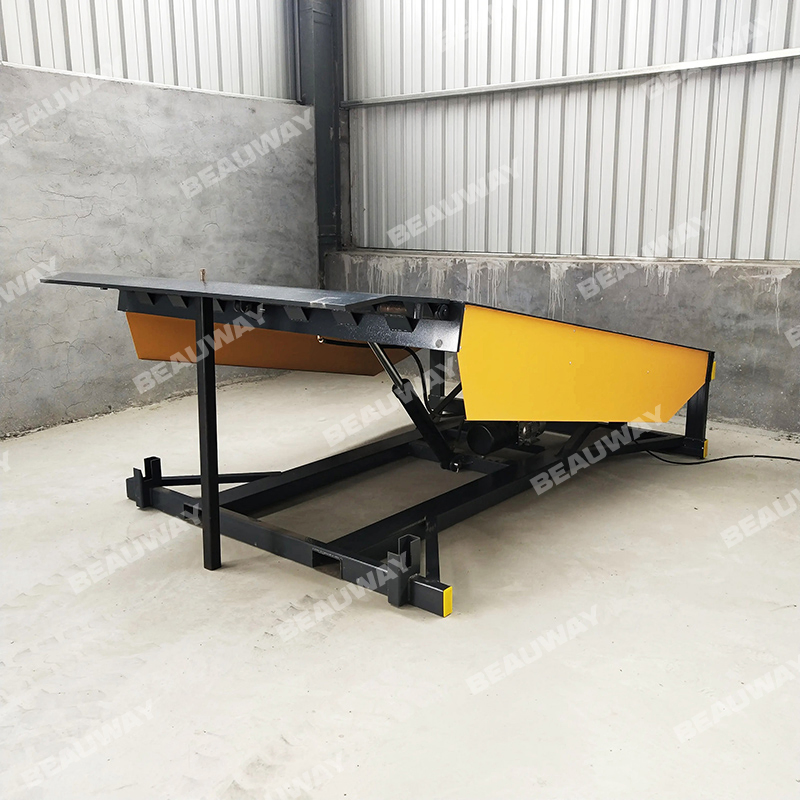 6ton 8ton 10ton 12ton Unloading Loading Ramp Lift Dock Platform Power Pack Unit Vertical Storing Hydraulic Cylinder Dock Leveler