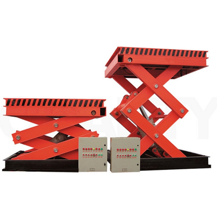 Reliable Synchronized Scissor Lifting System for Heavy Loads