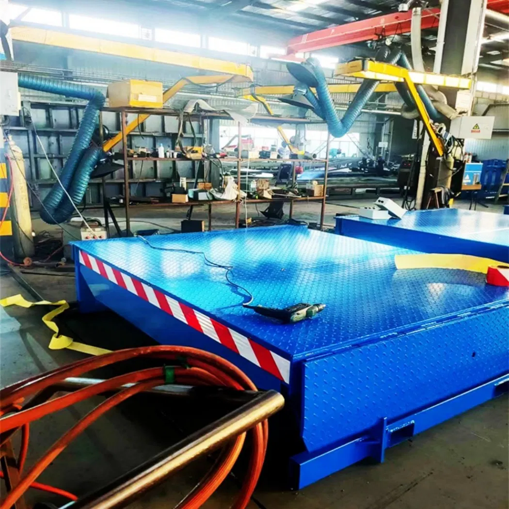 Warehouse Fixed Boarding Bridge Hydraulic Unloading Platform Dock Leveler Container Transition Plate